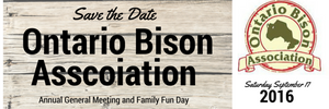 Ontario Bison Association - Annual Meeting at Big Rock Bison - Healthy Bison Meat Snack Sticks - BUFF