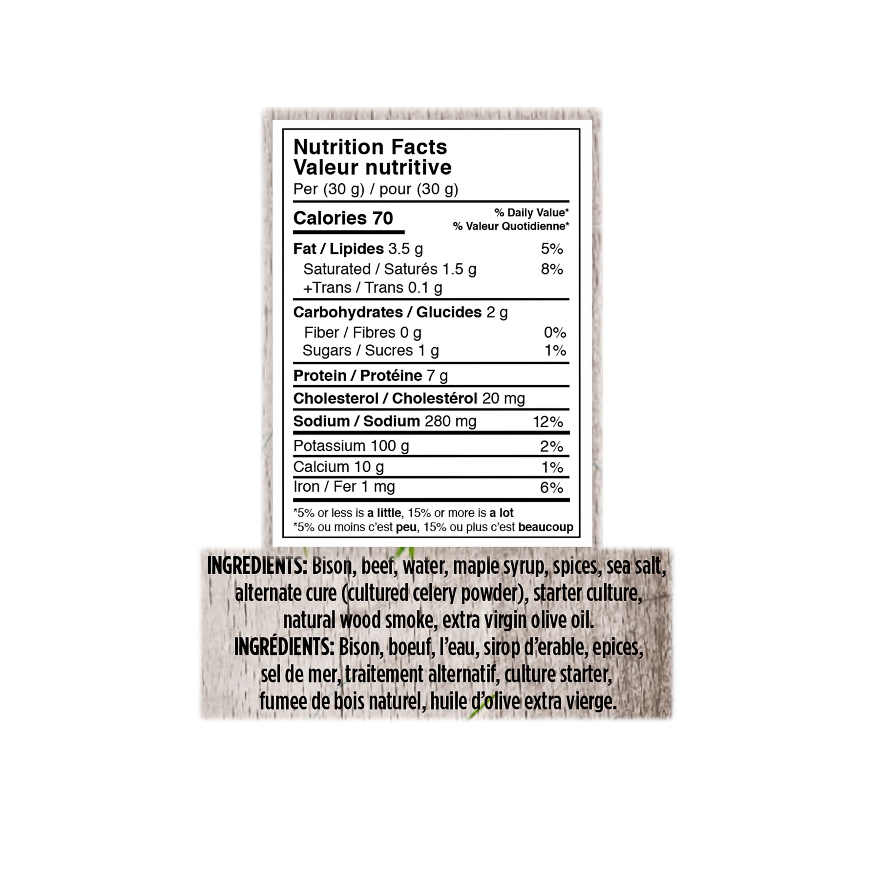 BUFF Snack Sticks - Original Flavor 5 Pack - Healthy Bison Meat Snack Sticks - BUFF